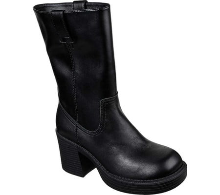 skechers women's cheeky-intimidate zip-up boots