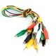 thumbnail image 4 of Matsuzay Paquete de 10 pinzas de cocodrilo Flexibilidad multicolor Conductividad fuerte Abrazadera eléctrica Cables de prueba de pinza de cocodrilo Electrónica, 4 of 6