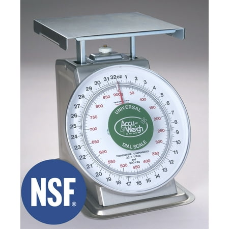 50 Lb Mechanical Scale - Yamato, SM(N)-54PK, Dual Marked Mechanical Portion Weighing Scale, 50 lb x 4 oz, NSF Certified