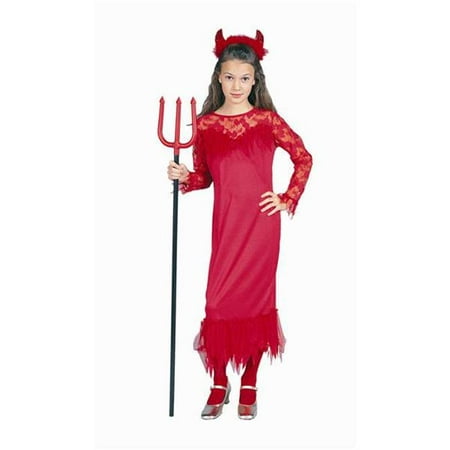 Devilinna Gown Costume - Size Child-Medium