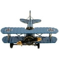 thumbnail image 1 of SHISUYAN 1Set Blue Airplane Craft Model Kits for Desk Decoration Christmas Tree Hanging Home Decorations, 1 of 9