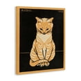 thumbnail image 3 of Stupell Industries Cats Vintage Poster Canvas Wall Art design by Julie de Graag, 48 x 36, 3 of 7