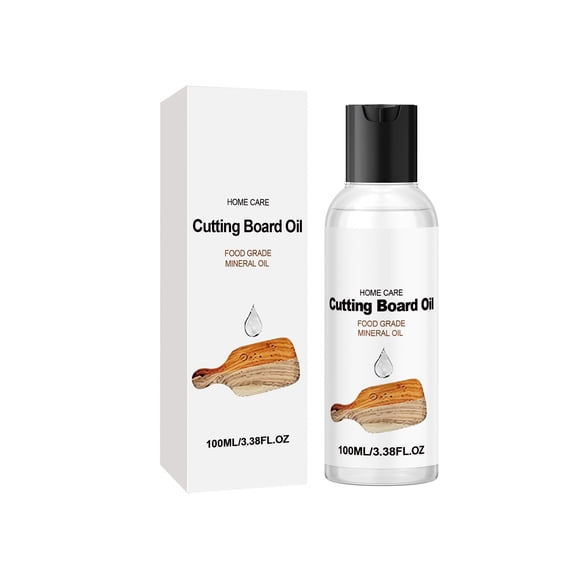 Food Grade Cutting Board Oil - 100ml (3.4 fl oz) Food Safe Maintenance Oil for Wooden Kitchen Utensils
