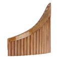 thumbnail image 4 of Pan Flute, Woodwind Instrument 15 Pipes Easy Usage G Key  For Concert Right Hand, 4 of 8