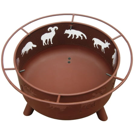 Landmann Big Sky Wildlife Fire Pit Walmart Com