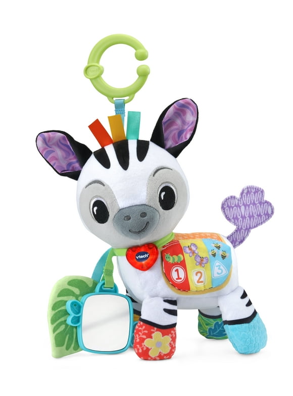 VTech Take Me With You Zebra Soft Musical Baby Toy