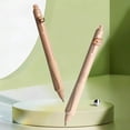 thumbnail image 6 of 4 Pack Erasable Gel Pens with Built-in Eraser, Brown Barrel, Medium Point (0.5mm), Black Gel Ink Pens for Home, Office, Journaling, Writing, Note-Taking, Teacher Supplies, 6 of 6