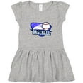 thumbnail image 3 of Inktastic Baseball Stars Girls Toddler Dress, 3 of 5