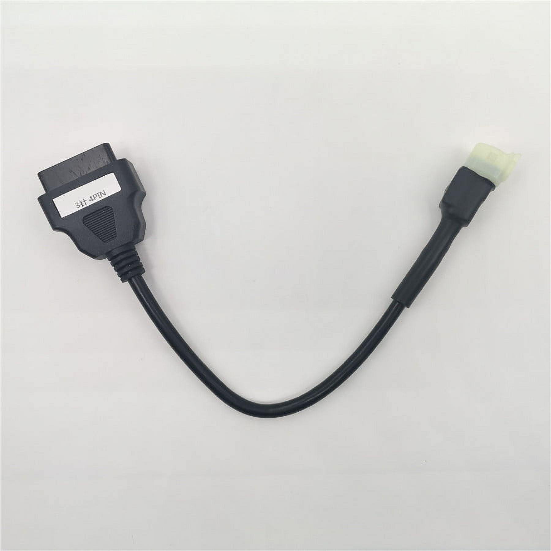 For Honda CBR600/1000RR 4 Pin to 16 Pin OBD2 Cable Connectors Diagnostic  Adapter
