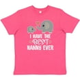 thumbnail image 3 of Inktastic Best Nanny Ever Grandchild Youth T-Shirt, 3 of 5