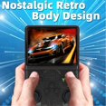 thumbnail image 4 of Lecteur de Jeu Portable, Console de Jeu Portable R36S Écran IPS 3,5 Pouces avec Carte Mémoire 64G pour Linux Noir Transparent, Violet Transparent, Orange Transparent, Rouge Transparent, Blanc, 4 of 7