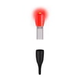 thumbnail image 1 of Yimiti 2Pcs Fish Float Light Float Tail Light Solid Color Electronic Light,Orange, 1 of 9