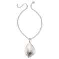 thumbnail image 1 of Charter Club Silver-Tone Sculptural Disc Pendant Necklace, 1 of 2