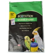 Angle View: Ecotrition Gravel Paper for All Birds 10 Long x 17 Wide