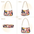 thumbnail image 7 of FORMRS Womens Shoulder Bag with Chain Strap Clutch Purse Cute Tote Handbag, Art Geometric, 7 of 7