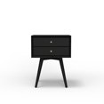 thumbnail image 1 of Flynn Small Nightstand, Black, 1 of 6