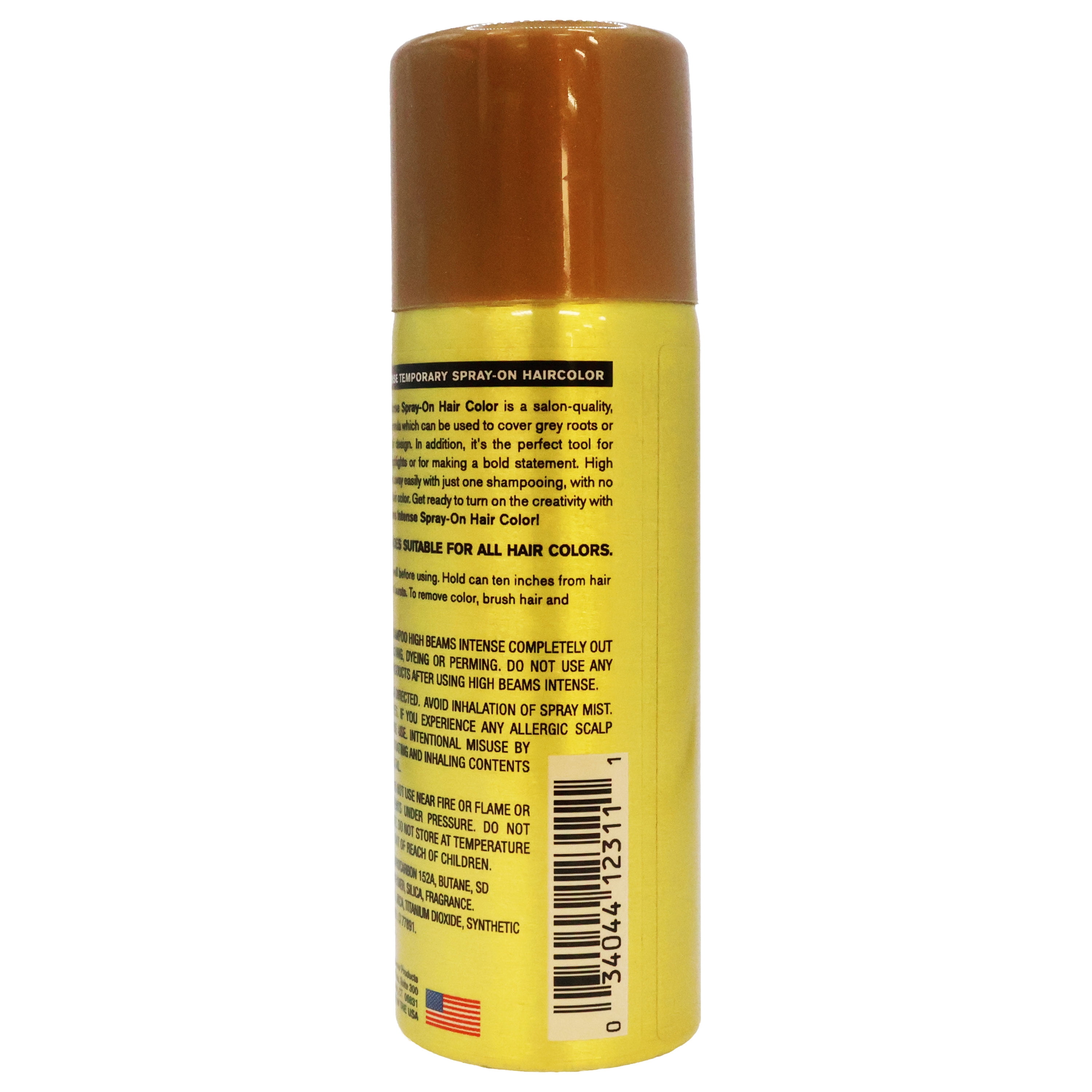 High Beams Intense Temporary Spray On Hair Colors 53 Honey Blonde 2.7 Oz., Pack of 12