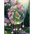 thumbnail image 1 of 5D DIY Taladro en Forma Especial Parcial Flores 30x40cm, 1 of 9