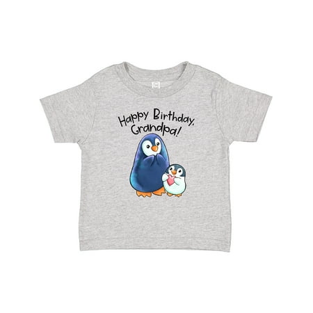 

Inktastic Happy Birthday Grandpa!- Cute Penguins Gift Baby Boy or Baby Girl T-Shirt