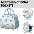 thumbnail image 6 of Lunch Bag Lunch Box for Women Reusable Insulated Lunch Bags,Water-Resistant Sea Turtle Cooler Lunch Tote Bag, Large Capacity for Work Travel Picnic, 6 of 6