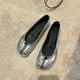 thumbnail image 1 of Mocasines planos con punta dividida de diseñador, zapatos tipo mule informales con suela blanda Ninjas, zapatos Mary Jane cómodos de estilo retro para otoño de 2024, zapatos de ballet de moda, 1 of 4