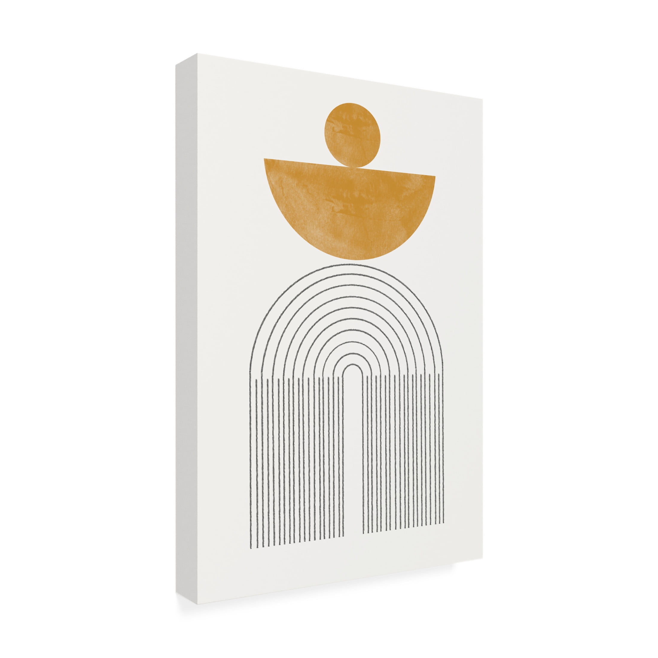 Trademark Fine Art THE MIUUS STUDIO Arch Composition No7 Canvas Wall Art