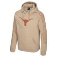 thumbnail image 2 of Men's Colosseum Tan Texas Longhorns Big Break Raglan Hoodie, 2 of 3