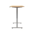thumbnail image 3 of BBF Move 40 - Sit/standing desk - rectangular - natural maple, 3 of 12