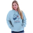 thumbnail image 3 of Popeye Patriotic American Flag Strong Hoodie Sweatshirt Women Men Brisco Brands 5X, 3 of 6