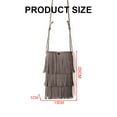 thumbnail image 2 of Bolso de teléfono móvil con borla de PU, nuevo diseño de nicho, bandolera con borla de personalidad MFZFUKR BST3054575-2, 2 of 5