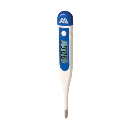 MABIS Digital Oral Rectal Armpit Underarm Thermometer for Infants Babies Toddlers Children and Adults 9 Second (Best Underarm Thermometer For Babies)