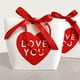 thumbnail image 4 of Bolso de regalo | Bolso de lazos de papel rojo para bufandas, corbatas, mini regalos – 8,1x6,6x2,7 pulgadas | Fondo resistente y reforzado | Almacenamiento de detalles para la fiesta de San Valentín, 4 of 6