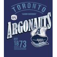 thumbnail image 2 of CFL Toronto Argonauts Arch Established Navy Medium T-Shirt, 2 of 4