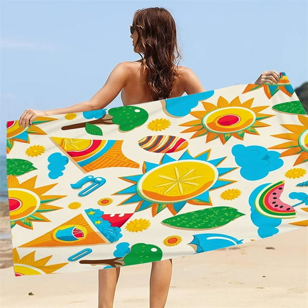 zanvin Pool towels clearance Microfiber Beach Towel Gifts