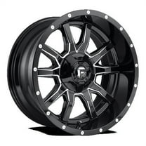Fuel 1PC Aluminum Rim D627 VANDAL 20X9in Gloss Black Milled Finish, D62720909850