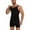 1, Black, variant on Anyfit Wear Men's Sleeveless Full Body Shaper Underwear Slimming Compression Bodysuit Shapewear Tummy Control Fajas Para Hombres