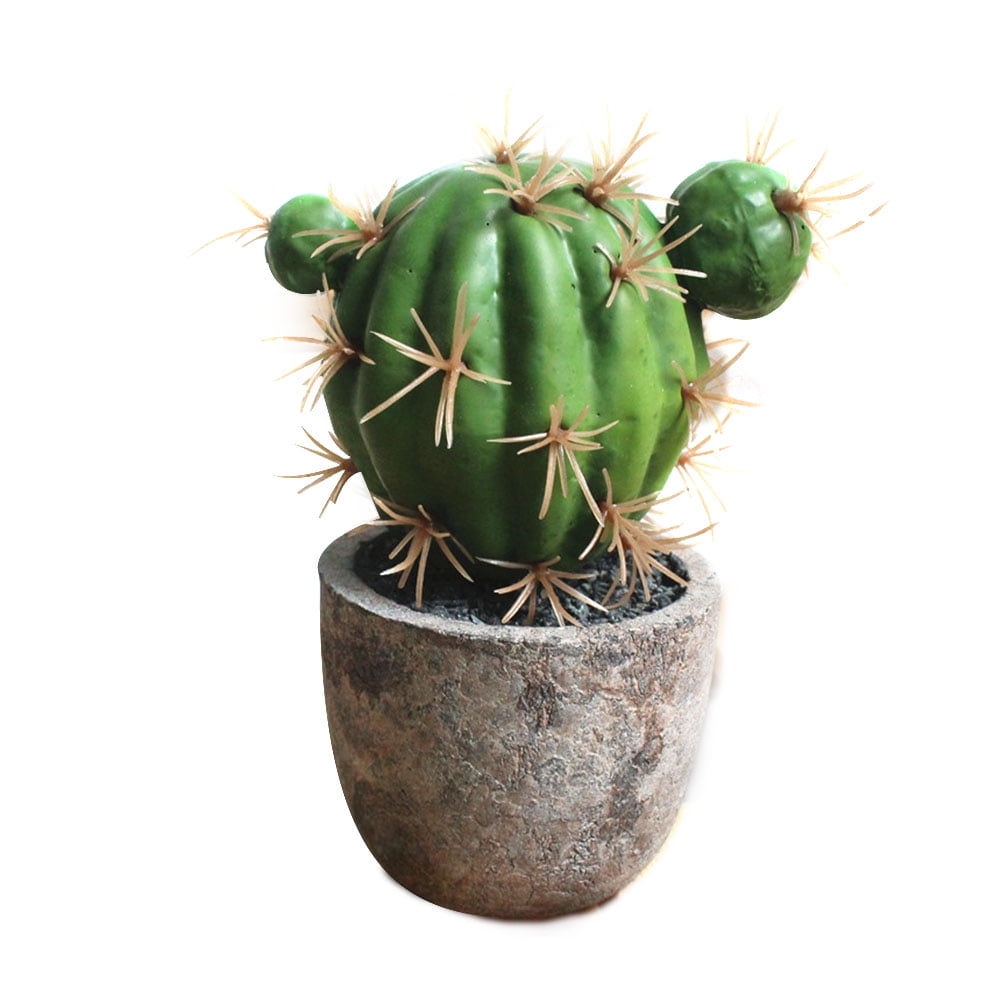 Riapawel Faux Succulents Artificial Cactus Simulation Cacti Potted