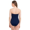 thumbnail image 2 of Profile by Gottex Harbor Island Bandeau One Piece E832-2013-410 Navy / 14, 2 of 3