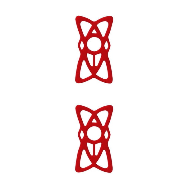 Soporte para teléfono móvil Yuarrent para bicicleta Rojo 2piezas