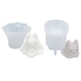 thumbnail image 2 of Greeniant Molde para pastel de Mousse de gato de dibujos animados DIY, fácil de limpiar, moldes para velas de gato con pudín 3D duraderos Suministros para perros SW-87, 2 of 6