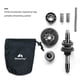 thumbnail image 5 of Escalada Kits de senderismo al aire libre Bolsa de almacenamiento Camping Nail Wind Rope Hebilla Bolsa (Negro) Tmvgtek Para Estrenar, 5 of 9
