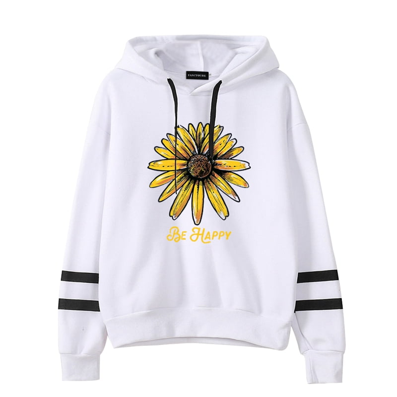 Womens Long Sleeve Crop Top Hoodies Also His Fan Cat Ear Lumbar Hoodie Pullover Sweater