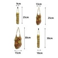 thumbnail image 3 of Vegetable Bag Hanging Reusable See-through Hollow Out Breathable Storage Large Capacity Ginger Ginger Fruit Storage Net Pouch Kitchen Stuff, 3 of 12