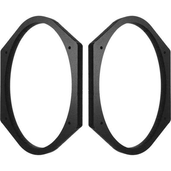 5x7" / 6x8" Speaker Spacers Depth Extender Extending Rings - 1/2" thick - 1 Pair - SSK68K - Stackable