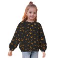 thumbnail image 5 of Mikilon Halloween Girls Tops Size 1-12 Kids Round Neck Long Sleeve Shirts Solid Color Graphic Casual Tops Fall and Winter Printed Cute Tops, 5 of 8