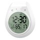 thumbnail image 2 of Reloj de ducha digital Reloj temporizador de baño Pantalla LCD grande con temperatura impermeable, Reloj de pared con temporizador de cuenta regresiva, 2 of 9