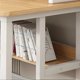 thumbnail image 5 of Shelf Single Office Desks - Write Computer Workbench - Student Office Desks - Simplicity Home Rangement Bureau - Home Furniture QF50OD My Lux Decor Round, 5 of 15