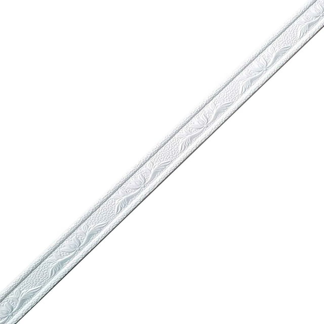 Self-Adhesive Three-Dimensional Wall Edging Strip for Decor Waterproof Border Trim for Background Wall Repair and Home Improvement