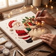 thumbnail image 6 of 3D Pearl Beads Art Craft Kit with Frame, DIY Christmas Pearl Diamond Art Kit, Including Santa Claus, Snowman, Christmas Tree, Reindeer and Gift Boxes for Home Wall Decor, 6 of 7