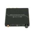 thumbnail image 4 of Convertidor de sonido digital a analógico Convertidor DAC estéreo óptico a RCA de 192 KHz con control de graves de volumen de salida de 3,5 mm, 4 of 8